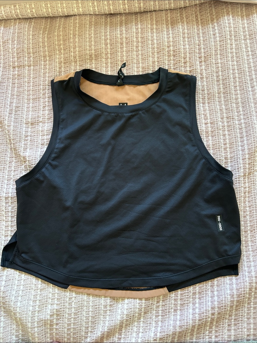 ASRV Black Reversible Athletic Tank Top